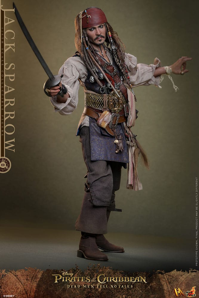 Pirates of the Caribbean: Dead Men Tell No Tales DX Action Figure 1/6 Jack Sparrow 30 cm